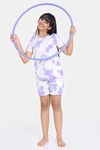Zivame Girls Dreamverse Knit Cotton Loungewear Set - Pink Lavender — thumbnail 4